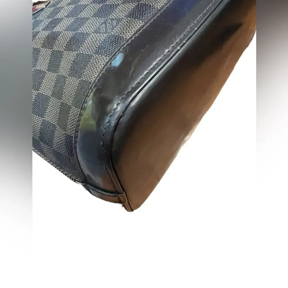 Louis Vuitton Damier Ebene Alma Handbag